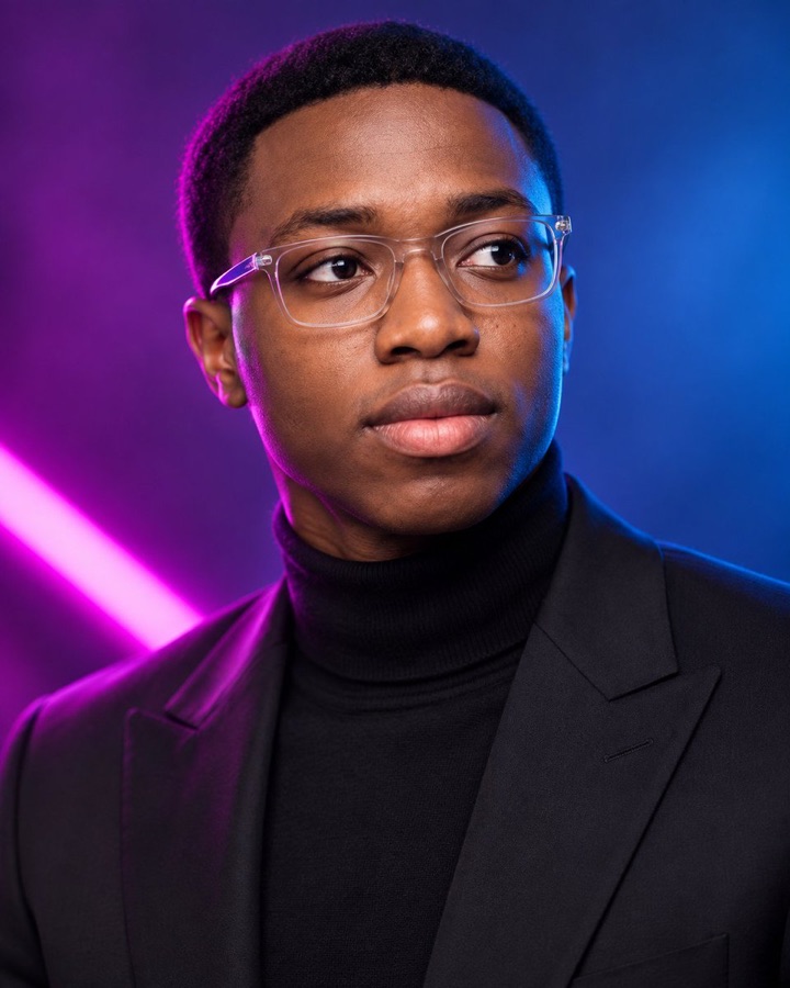 Confident Man Editorial Portrait — image generated with a GPT Image 2.5 prompt