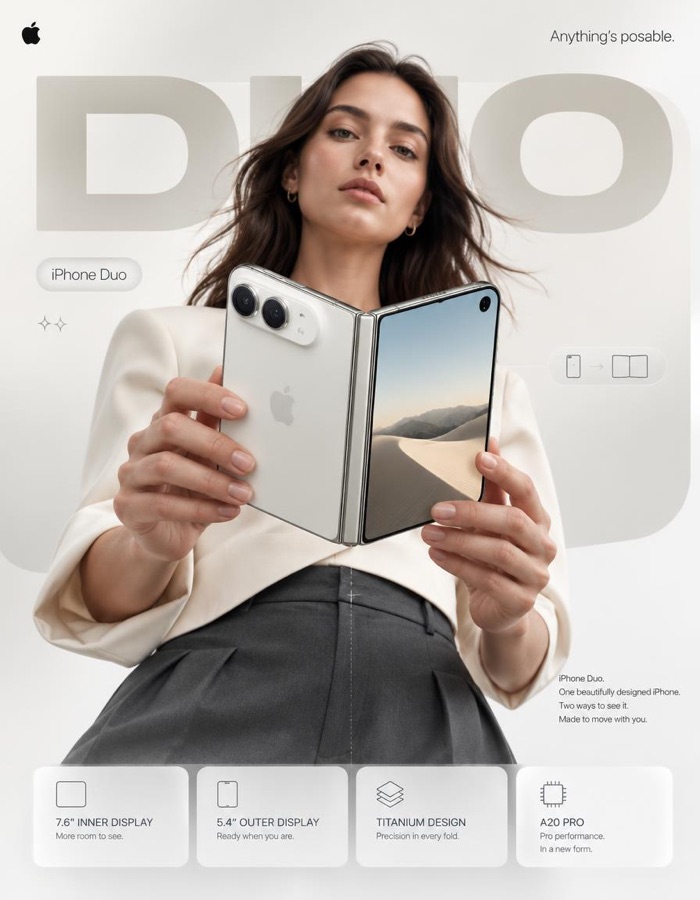 Premium Smartphone Campaign Poster — image generated with a GPT Image 2.5 prompt